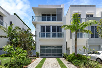 Modern Three-Story Townhome Exterior Photography | Jupiter, FL