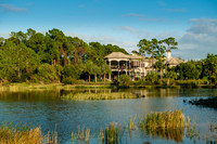 Waterfront Home Across a Lake Exterior Photography | Jupiter, FL